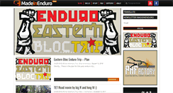 Desktop Screenshot of madeinenduro.com